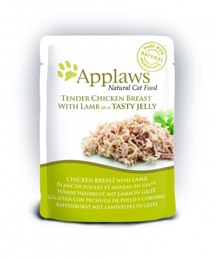 APPLAWS CAT JELLY EINE KOTIKE CH.&LAMB 70G hind ja info | Konservid kassidele | kaup24.ee