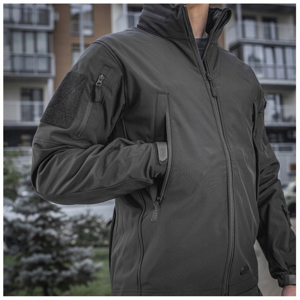 Meeste jope, M-Tac, Softshell, Must цена и информация | Meeste joped | kaup24.ee