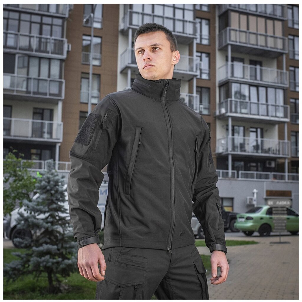 Meeste jope, M-Tac, Softshell, Must цена и информация | Meeste joped | kaup24.ee