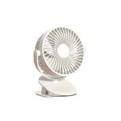 Väike lauaarvuti ventilaator Konka KJS-1205-P USB ABS 360°20dB 2000mAh hind ja info | Lisatarvikud korpustele | kaup24.ee