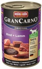 Animonda Grancarno Adult с говядиной и бараниной, 400 г цена и информация | Консервы для собак | kaup24.ee