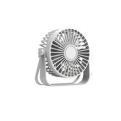 Väike lauaarvuti ventilaator Peak 07040916 Micro USB ABS 360° hind ja info | Lisatarvikud korpustele | kaup24.ee