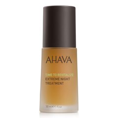 Ночной крем для лица Ahava Time To Revitalize Extreme 30 мл цена и информация | Кремы для лица | kaup24.ee