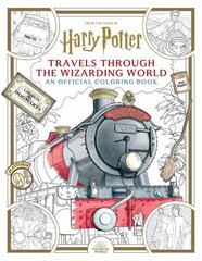 Harry Potter: Travels Through the Wizarding World: An Official Coloring Book цена и информация | Книги о питании и здоровом образе жизни | kaup24.ee