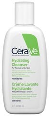 Puhastav näopesukreem CeraVe Hydrating Cleanser 88 ml hind ja info | Kehakreemid, losjoonid | kaup24.ee