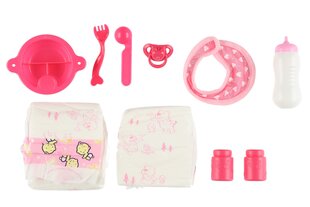 Nukkude beebitarvikud, 10-osaline hind ja info | Tüdrukute mänguasjad | kaup24.ee