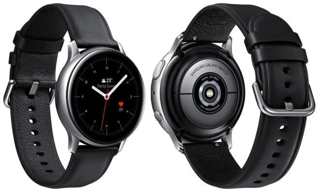 Nutikell Samsung Galaxy Watch Active 2, 44mm, Must (Stainless) цена и информация | Nutikellad (smartwatch) | kaup24.ee