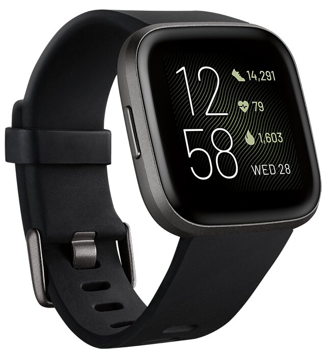 Fitbit Versa 2 Black/Carbon hind ja info | Nutikellad (smartwatch) | kaup24.ee
