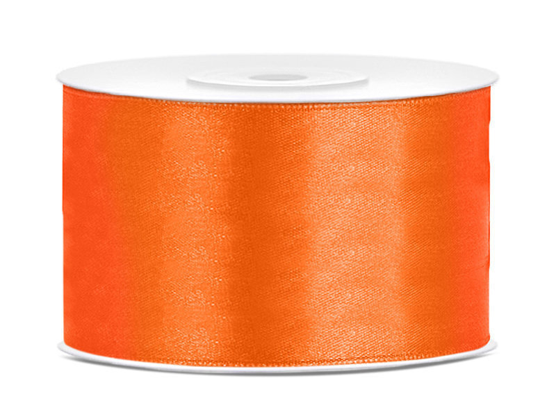 Satiinpael, oranž, 38 mm/25 m, 1 tk/25 m цена и информация | Kingituste pakendid | kaup24.ee