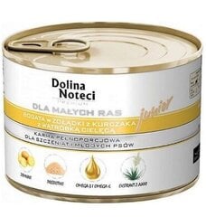 Dolina Noteci Premium Junior с куриными желудками и телячьей печенью, 10х185 гр цена и информация | Консервы для собак | kaup24.ee