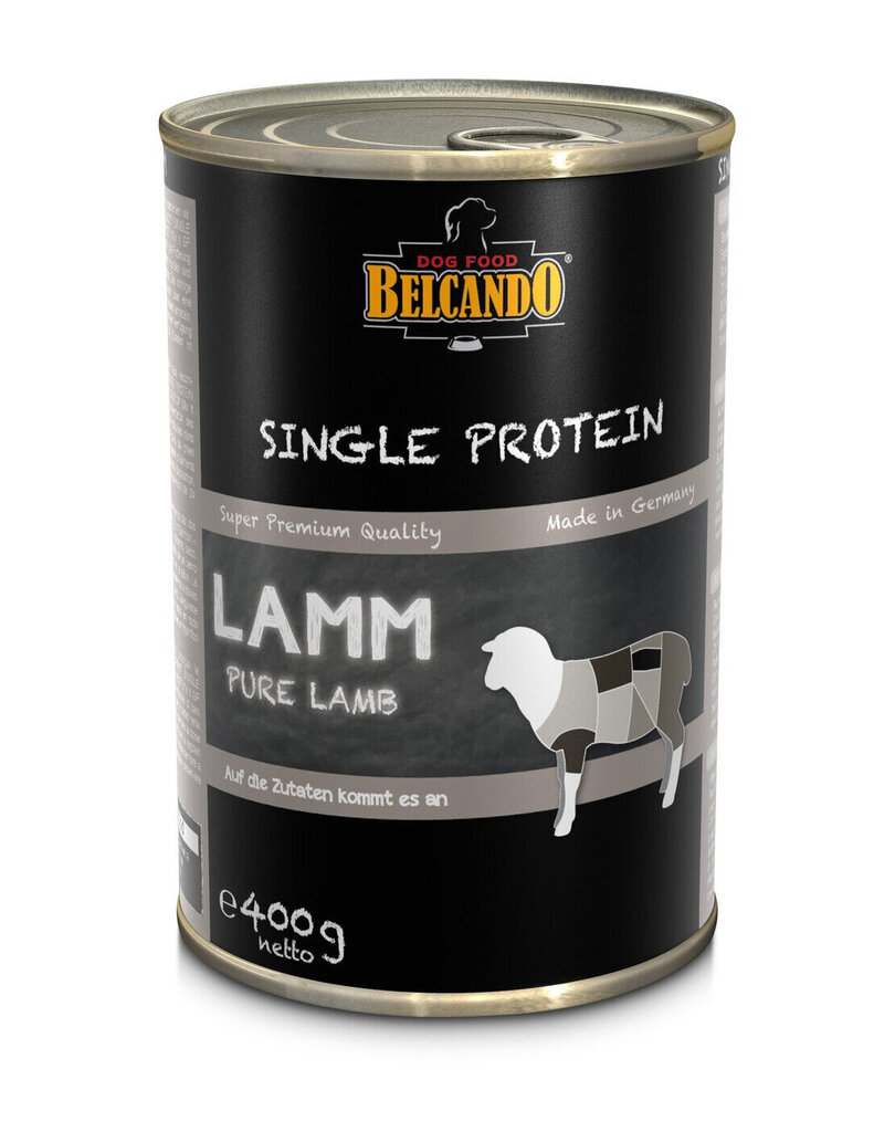 Belcando Single Protein Lamb, 6x400 g цена и информация | Konservid koertele | kaup24.ee