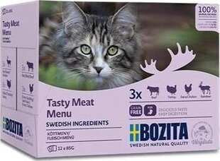 Bozita Cat Multibox с мясом, 12x85 г цена и информация | Кошачьи консервы | kaup24.ee