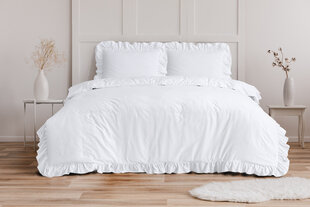 Комплект постельного белья Ruffles 140х220см, белый цена и информация | Постельное белье | kaup24.ee