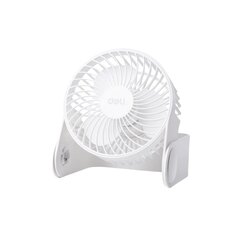 Väike lauaarvuti ventilaator Deli 3686 USB 5V 3W hind ja info | Lisatarvikud korpustele | kaup24.ee