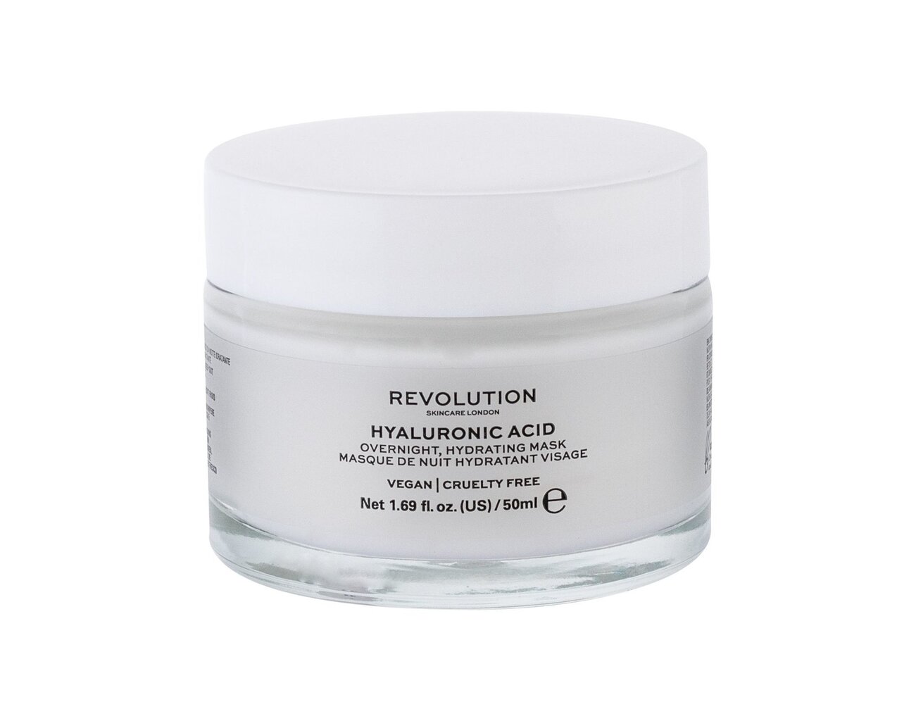 Niisutav näomask  Revolution Scincare London Hialuronic Acid 50 ml цена и информация | Näomaskid, silmamaskid | kaup24.ee