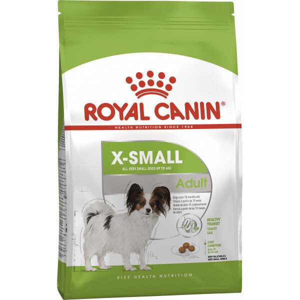 Royal Canin X-Small Adult 0,5 kg цена и информация | Kuivtoit koertele | kaup24.ee