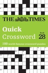 Times Quick Crossword Book 28: 100 General Knowledge Puzzles hind ja info | Tervislik eluviis ja toitumine | kaup24.ee