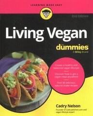 Living Vegan For Dummies 2nd edition hind ja info | Eneseabiraamatud | kaup24.ee