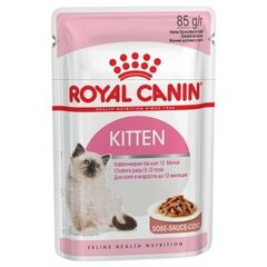 Konserv kassipoegadele Royal Canin Kitten Instinctive In Gravy Pouch 85 g hind ja info | Konservid kassidele | kaup24.ee