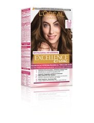 L'Oréal Paris Excellence CRÈME püsivärv, 4.3 hind ja info | Juuksevärvid | kaup24.ee