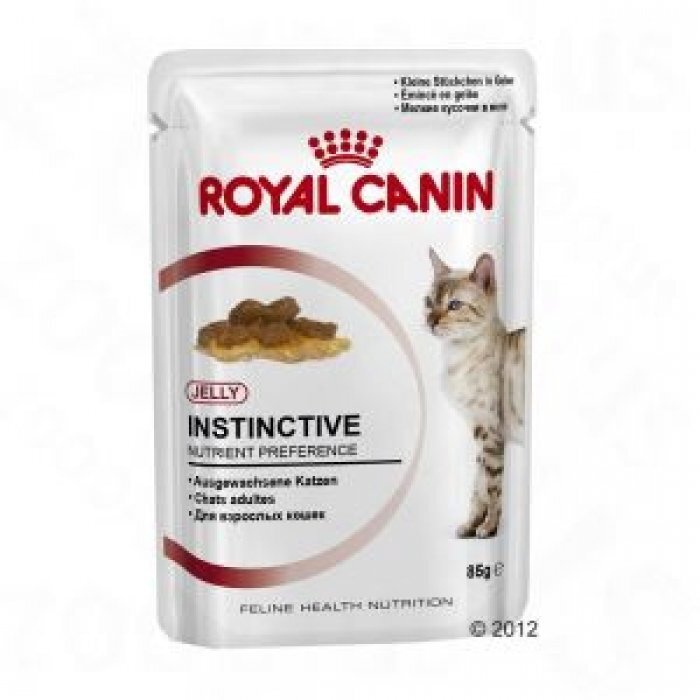 Konserv kassidele Royal Canin Instinctive in Jelly Pouch, 12 x 85 g hind ja info | Konservid kassidele | kaup24.ee