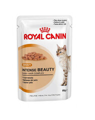 Корм для кошек Royal Canin Intense Beauty in Gravy Pouch, 12x85 гр цена и информация | Кошачьи консервы | kaup24.ee