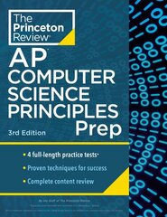 Princeton Review AP Computer Science Principles Prep, 2024: 4 Practice Tests plus Complete Content Review plus Strategies & Techniques цена и информация | Книги для подростков и молодежи | kaup24.ee