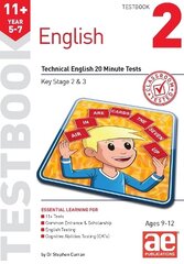 11plus English Year 5-7 Testbook 2 цена и информация | Книги для подростков и молодежи | kaup24.ee