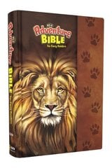 NIrV, Adventure Bible for Early Readers, Hardcover, Full Color, Magnetic Closure, Lion hind ja info | Noortekirjandus | kaup24.ee