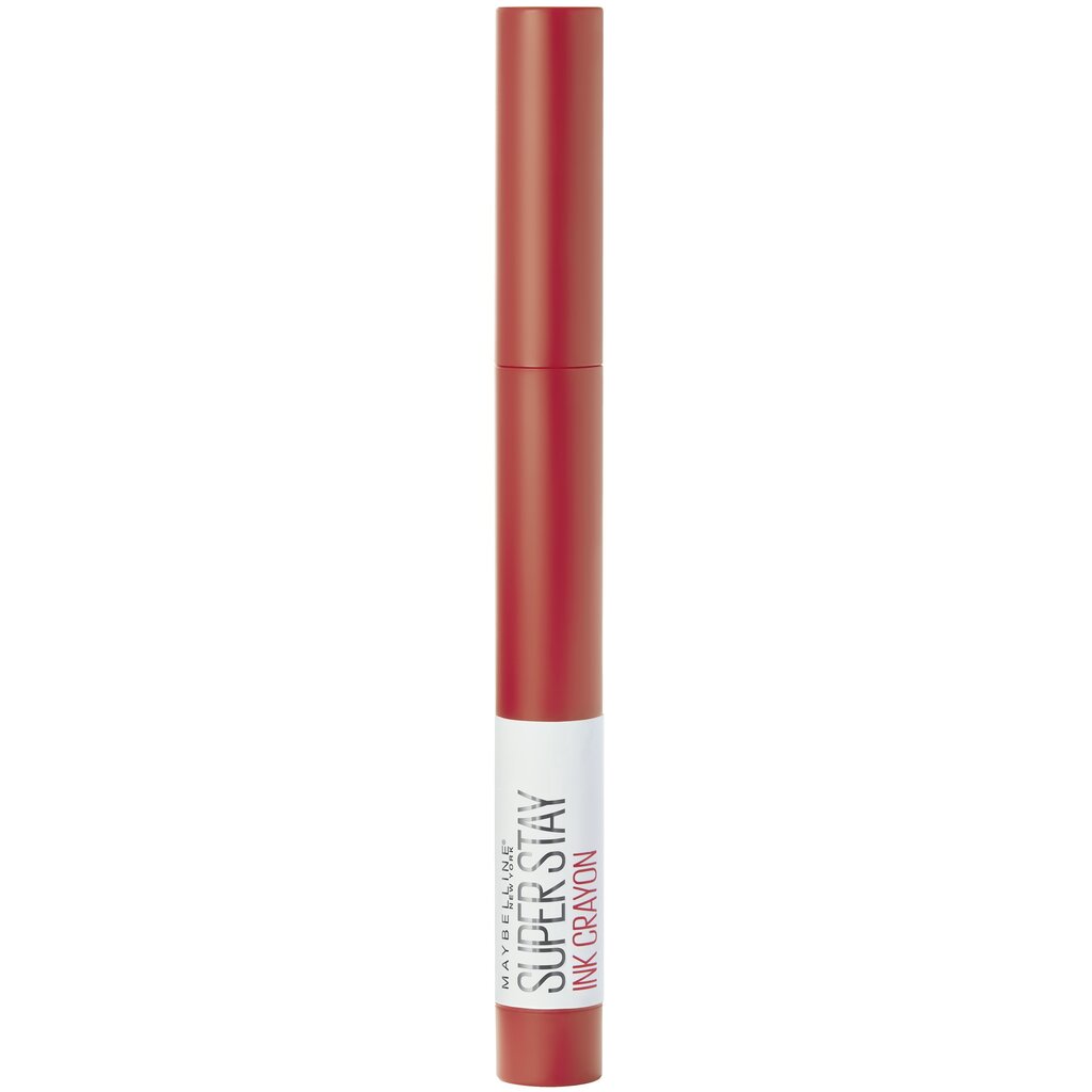 Kauapüsiv matt huulepulk Maybelline New York Super Stay Ink Crayon 2 g, 40 Laugh Louder hind ja info | Huulepulgad, -läiked, -palsamid, vaseliin | kaup24.ee