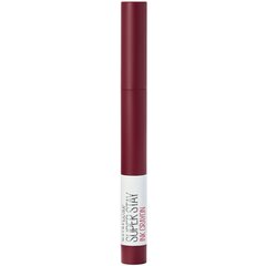 Kauapüsiv matt huulepulk Maybelline New York Super Stay Ink Crayon 2 g, 55 Make It Happen цена и информация | Помады, бальзамы, блеск для губ | kaup24.ee