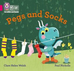 Pegs and Socks: Band 01b/Pink B цена и информация | Книги для подростков и молодежи | kaup24.ee