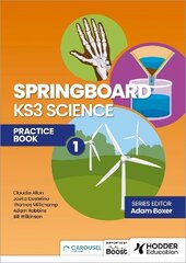 Springboard: KS3 Science Practice Book 1 цена и информация | Книги для подростков и молодежи | kaup24.ee