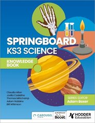 Springboard: KS3 Science Knowledge Book цена и информация | Книги для подростков и молодежи | kaup24.ee