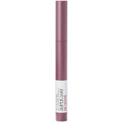 Kauapüsiv matt huulepulk Maybelline New York Super Stay Ink Crayon 2 g, 25 Stay Exceptional New York hind ja info | Huulepulgad, -läiked, -palsamid, vaseliin | kaup24.ee