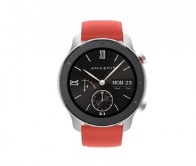 Nutikell Amazfit GTR, 42 mm, Punane (Coral) hind ja info | Nutikellad (smartwatch) | kaup24.ee