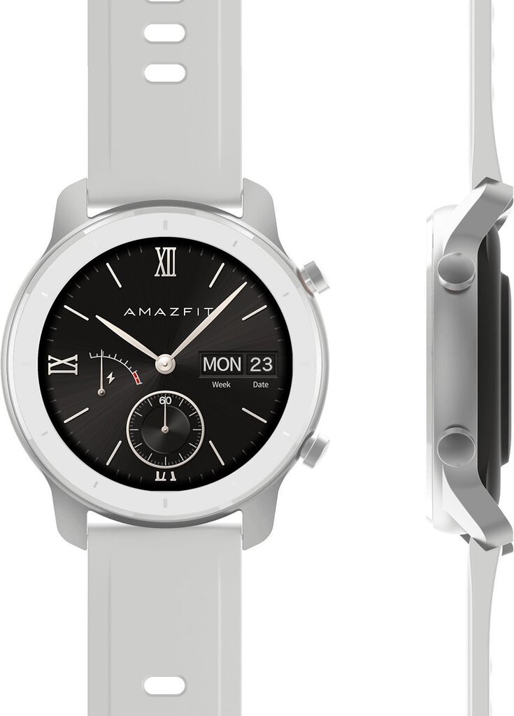 Amazfit GTR, 42mm A191042MOONLIGHTWHITE цена и информация | Nutikellad (smartwatch) | kaup24.ee