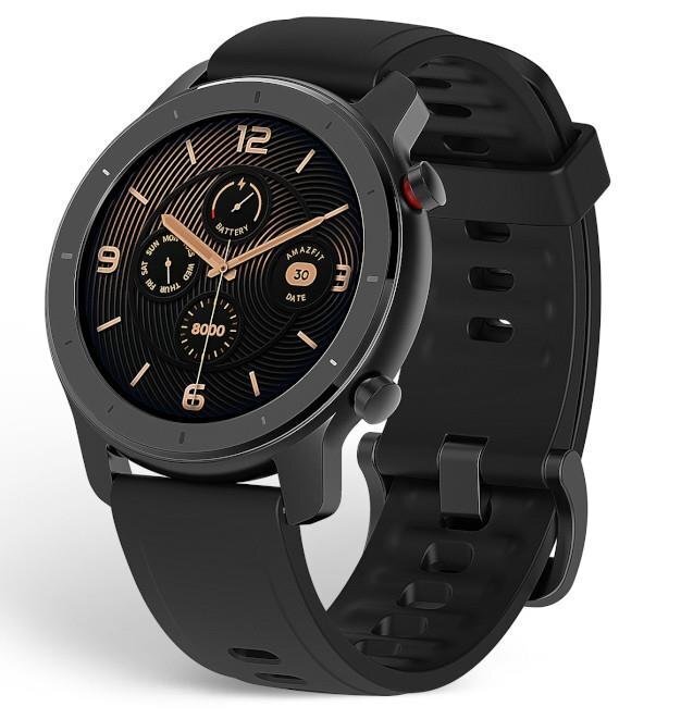 Nutikell Amazfit GTR, 42 mm, Must цена и информация | Nutikellad (smartwatch) | kaup24.ee
