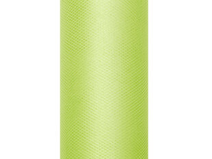Гладкий тюль, рулон, светло-зеленый, 0,3x9 м, 1 шт / 9 м цена и информация | Праздничные декорации | kaup24.ee