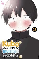 Kubo Won't Let Me Be Invisible, Vol. 11 цена и информация | Фантастика, фэнтези | kaup24.ee