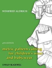 Metric Pattern Cutting for Children's Wear and Babywear 4th edition hind ja info | Kunstiraamatud | kaup24.ee