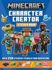 Minecraft Character Creator Sticker Book цена и информация | Книги для подростков и молодежи | kaup24.ee