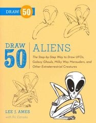 Draw 50 Aliens цена и информация | Книги для подростков и молодежи | kaup24.ee