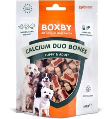 Naturaalne maius koerale Boxby Calcium Duo Bones, 140 g цена и информация | Лакомства для собак | kaup24.ee