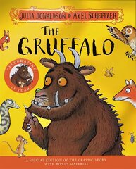 Gruffalo 25th Anniversary Edition: with a shiny gold foil cover and fun Gruffalo activities to make and do! цена и информация | Книги для малышей | kaup24.ee