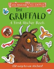 Gruffalo: A First Sticker Book: over 250 easy-to-use stickers hind ja info | Väikelaste raamatud | kaup24.ee