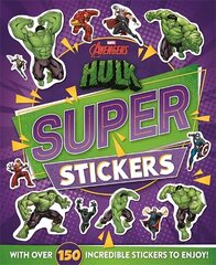 Marvel Avengers Hulk: Super Stickers цена и информация | Книги для малышей | kaup24.ee