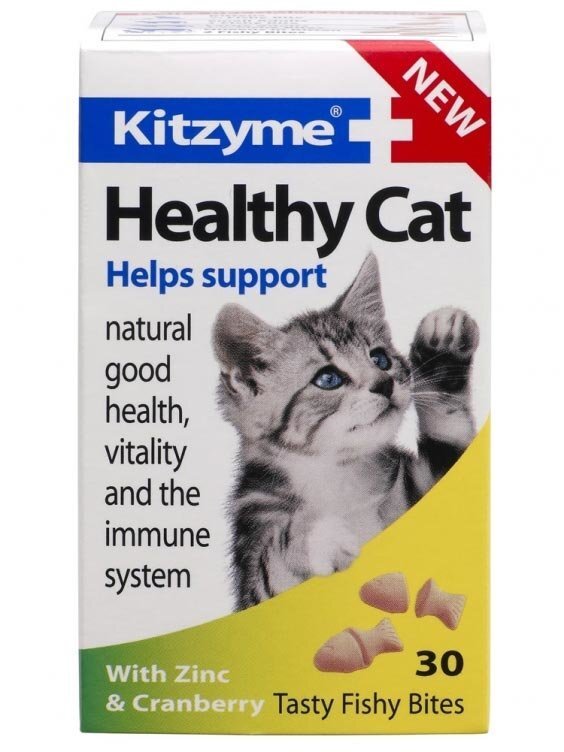 Vitamiinid kassidele Healthy Cat, 30 tk цена и информация | Vitamiinid, toidulisandid ja parasiitide vastased tooted | kaup24.ee