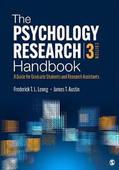 Psychology Research Handbook: A Guide for Graduate Students and Research Assistants 3rd Revised edition цена и информация | Книги по социальным наукам | kaup24.ee