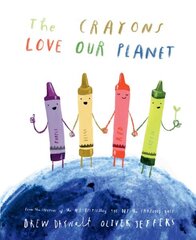 Crayons Love our Planet hind ja info | Väikelaste raamatud | kaup24.ee